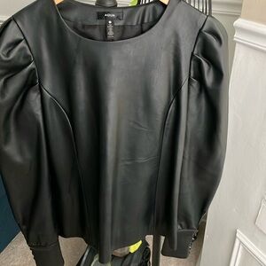 Leather shirt